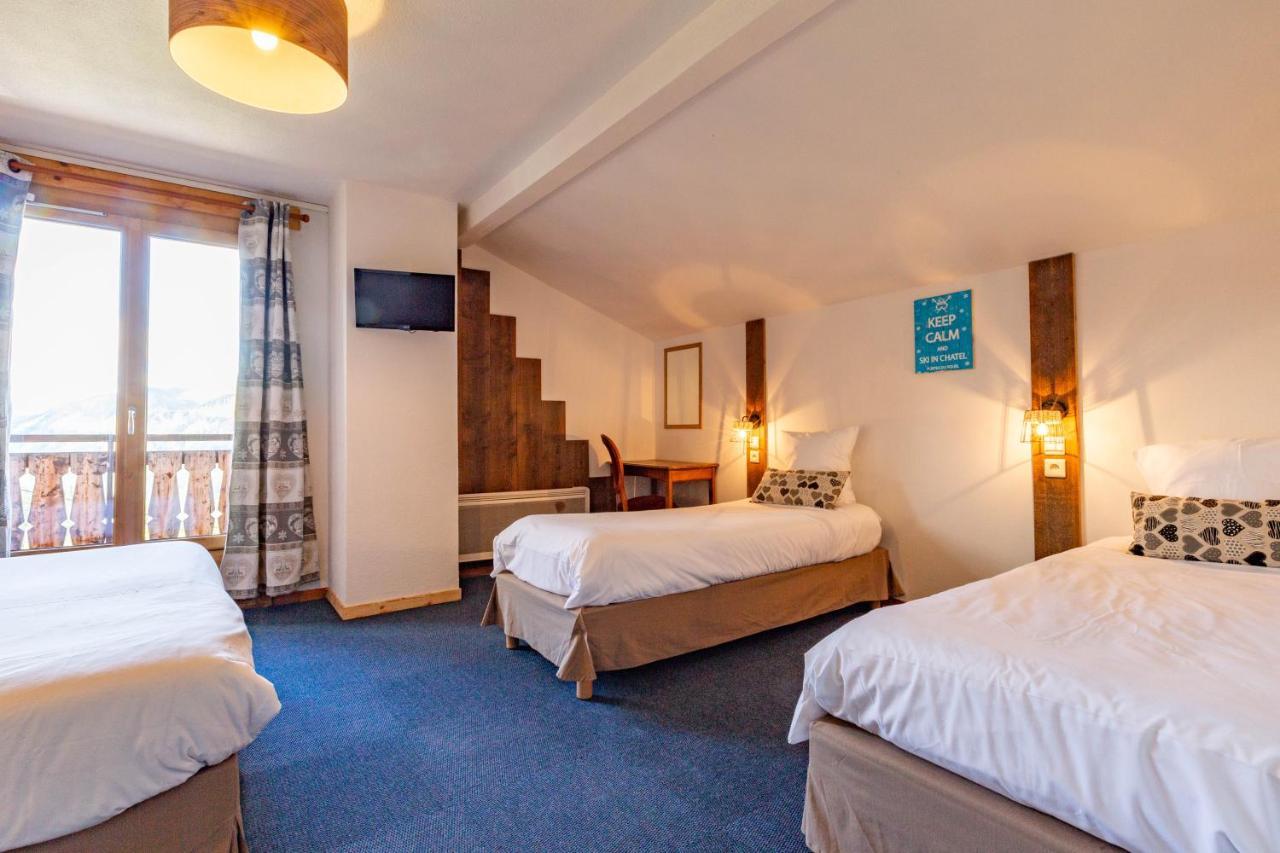 Hotel L'Escale Châtel Zewnętrze zdjęcie