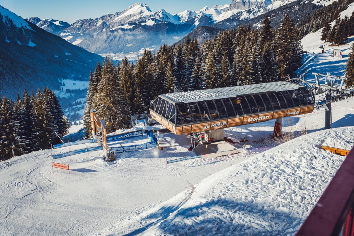 Hotel L'Escale Châtel Zewnętrze zdjęcie